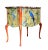 Gustavian commode with marble slab and frame with Gold Christian Lacroix Design. Fine original fittings in solid brass....
