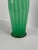 Glass Tall Green Empoli Glass Vase, 1970s For Sale - Image 7 of 12