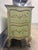 Late 20th Century Painted French Style Jardin Chest of Drawers For Sale - Image 10 of 12