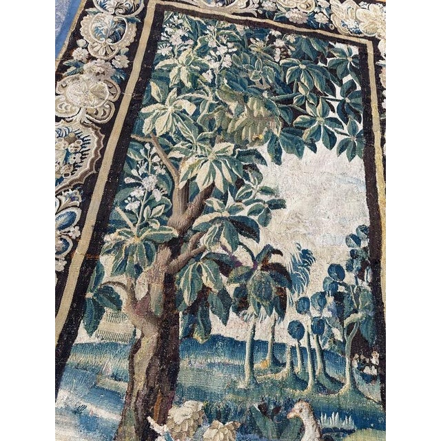 Antique Aubusson Tapestry, 1700s For Sale - Image 18 of 18