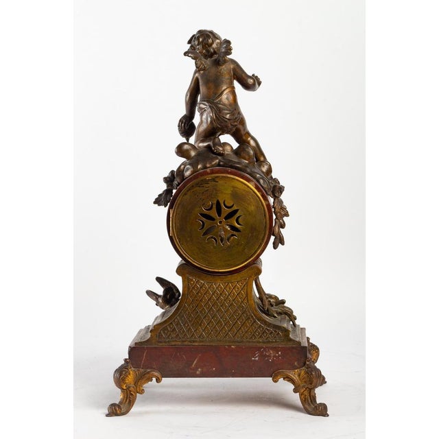 19th Сentury Napoleon III Clock For Sale - Image 4 of 10