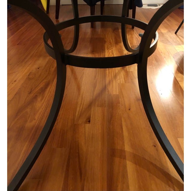 Arhaus Italian Travertine Stone Marble Mosaic Dining Table Chairish