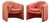 Vladimir Kagan for Preview Mid Century Lounge Chairs - Pair For Sale