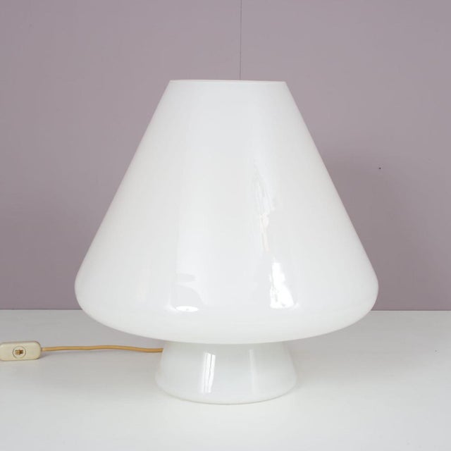 Murano Glass Table Lamp by Venini, Italy, 1970s For Sale - Image 10 of 13