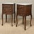 Pair of Antique French Louis XV Oak Nightstands With Carrara Marble For Sale - Image 4 of 18
