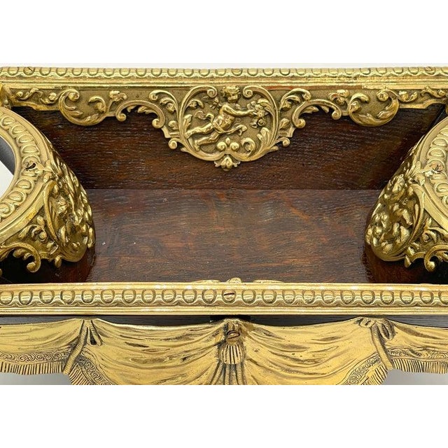 19th Century French Moorish Gilt Bronze Figural Centerpiece For Sale - Image 4 of 10