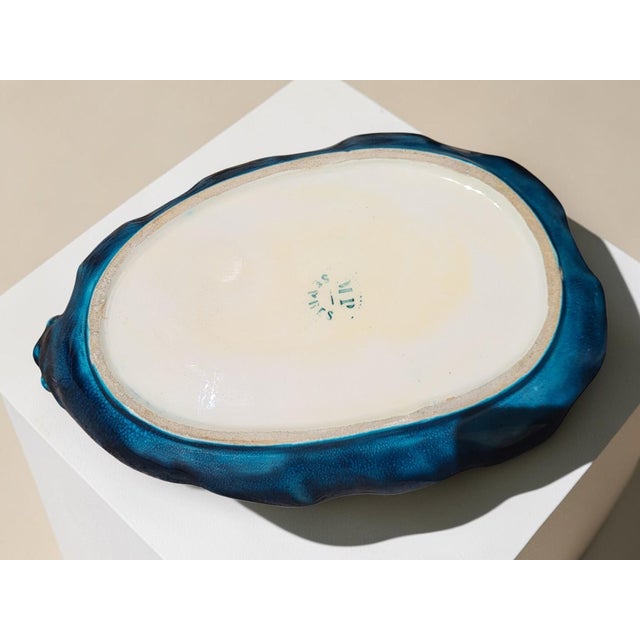 Ceramic 19th Century Porcelain Bowl by Paul Millet for Sèvres, France For Sale - Image 7 of 9