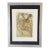 Salvador Dali Divine Comedy Purgatory Canto 15 Decomposition Framed For Sale