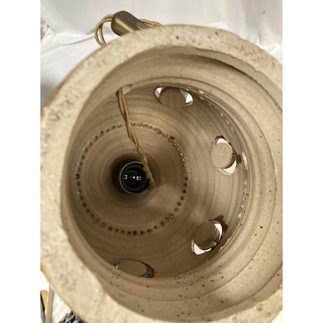 Ceramic Lamp by Georges Pelletier, 1970s For Sale - Image 4 of 10