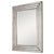 This stunning mirror features a frame made of antiqued mirror layered inlays with Venetian burnished silver details....