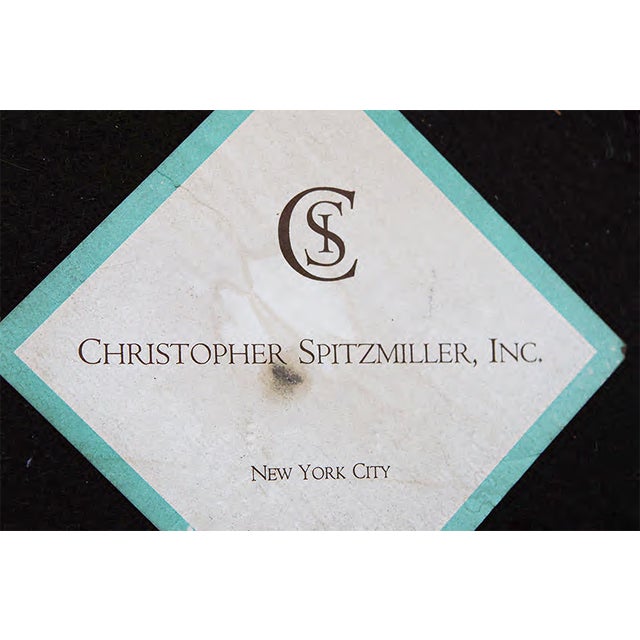 Late 20th Century Vintage Christopher Spitzmiller Large Matte Blanc De Chine Lamp For Sale - Image 5 of 5