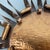 Large Copper Sunburst Theatre Wall Light in the style of Stilnovo, Italy, 1950s For Sale - Image 12 of 18