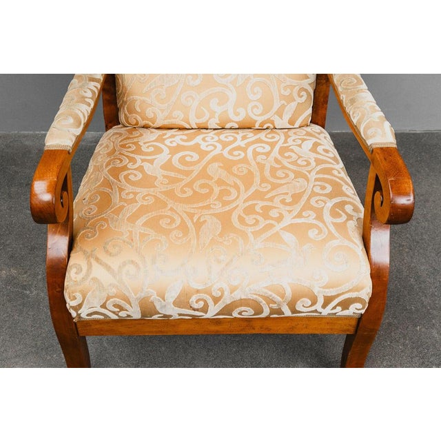 Biedermeier Wing Chair For Sale - Image 15 of 18