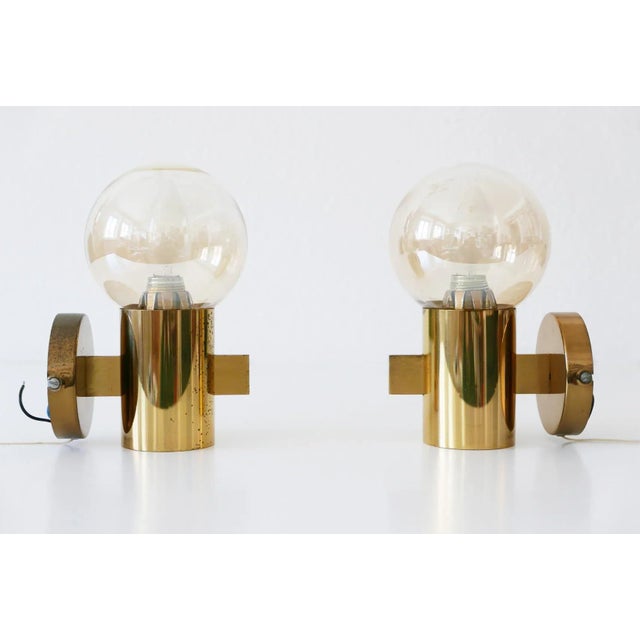 Metal Pendant Light and Wall Lamps by Hans-Agne Jakobsson for Markaryd, 1960s, Set of 3 For Sale - Image 7 of 18