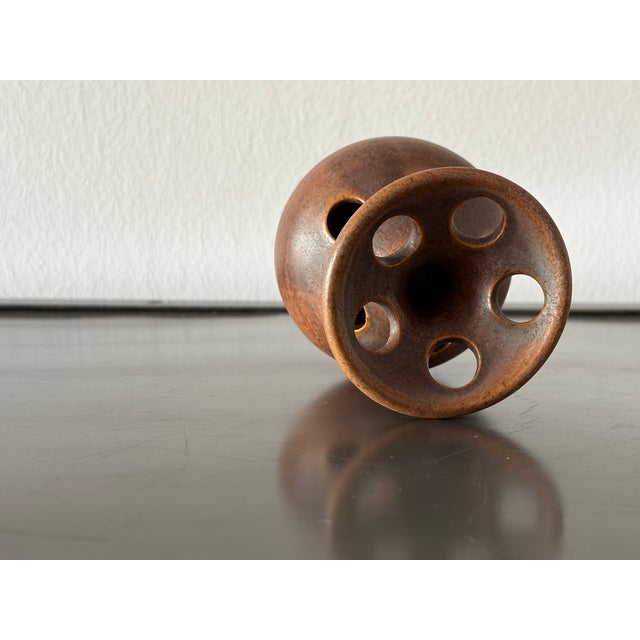 Contemporary Pique-Fleurs Ikebana Vase by Ludovic, 1970s For Sale - Image 3 of 15