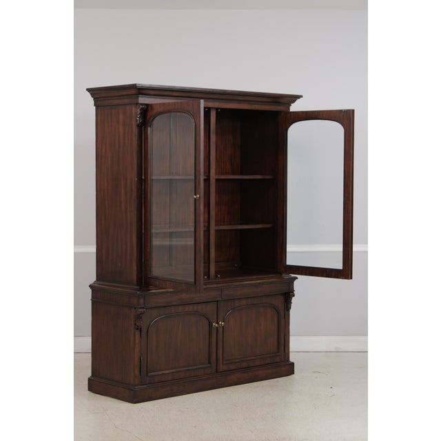 Henredon Henredon Ralph Lauren Mahogany China Cabinet For Sale - Image 4 of 18