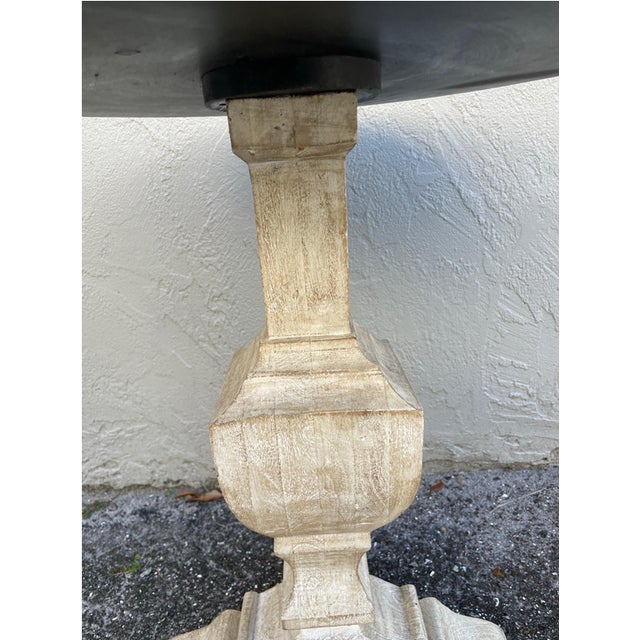 Inlaid Round Side Tables – A Pair For Sale - Image 9 of 11