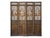Auburn Vintage Finish Openwork Figural 4 Panels Wood Floor Screen Room Divider For Sale - Image 8 of 13