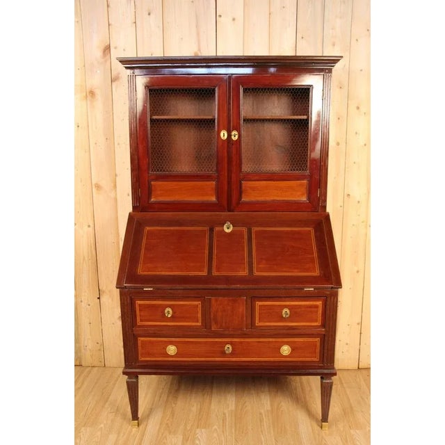18th Century Scriban Library in Mahogany For Sale - Image 10 of 13