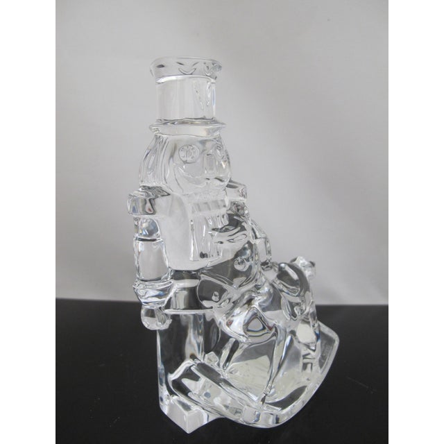 Traditional Waterford Crystal Nutcracker Limited Edition Christmas Figurine Original Box For Sale - Image 3 of 10