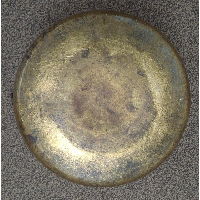 American Cast Brass and Forged Iron Handled Pail Bucket, Circa 1860s For Sale - Image 9 of 9