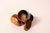 Carved Olive Wood Wine Glasses, 1960s, Set of 3 For Sale - Image 6 of 7