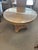 Mid 20th Century Wicker Round Dining Table For Sale - Image 4 of 4
