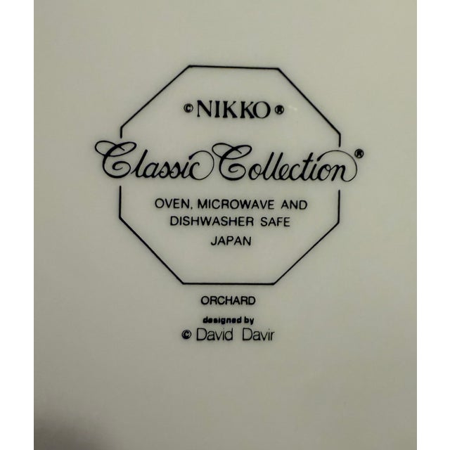 1980s Nikko Classic Collection “Orchard” Dinnerware For Sale - Image 10 of 18