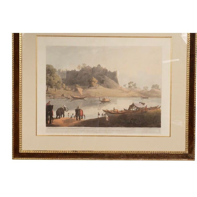 Red Henry Salt, Engravings of Pagoda at Ramisseran, Ruins of the Port - Set of 2 For Sale - Image 8 of 12
