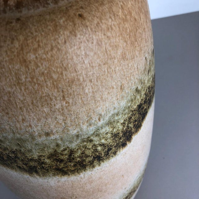 Large Fat Lava Multi-Color 284-47 Pottery Floor Vase from Scheurich, 1970s For Sale - Image 12 of 16
