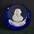Cristal D’Albret Crystal Paper Weight Vintage France John James Audubon Glass For Sale - Image 11 of 18