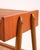 Wood Scandinavian Teak Bedside Table with Vienna Straw Shelf, 1950s For Sale - Image 7 of 13