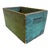 Antique 19th Century American Dovetail Box in Old Green Paint Circa 1850 For Sale