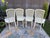 1960s Set of 4 Vintage Hollywood Regency Henri Link Style Chairs For Sale - Image 5 of 8
