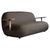 Toe Sofa in Stone Gray Teak and Outdoor Fabric by Tommy Hyldahl For Sale - Image 8 of 8