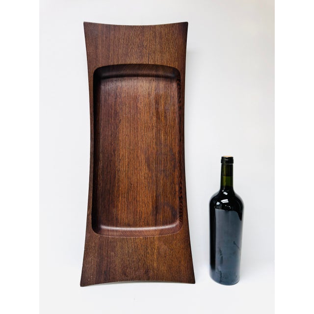 Mid-Century Dansk Wenge Wood Serving Tray by Jens Quistgaard For Sale - Image 12 of 15