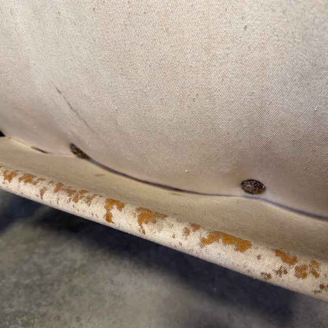 Late 20th Century Orange Striped Danish Postmodern Lounge Chairs For Sale - Image 9 of 12