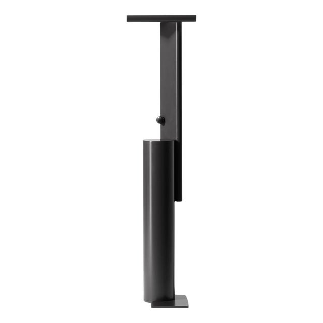 Polyshape Anthracite Aluminium Floor Lamp by Ferrerol Babin for Cassina For Sale