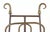 Traditional Early 20th Century Brass Tripod Tier Magazine Rack For Sale - Image 3 of 8