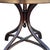Brown Late Victorian Polished Oak Bent Wood Oval Dining Table by Mundus Thonet For Sale - Image 8 of 9
