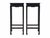 Asian Pair of Elm Wood Side Tables For Sale - Image 3 of 6