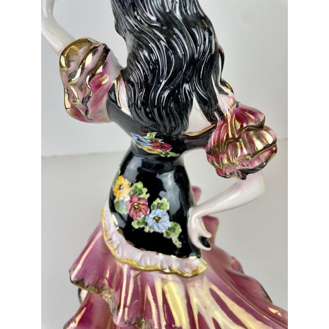 Ceramic Flamenco Dancer from Formento, 1950s-1960s For Sale - Image 12 of 18