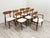 Set of 8 Mid Century Modern Walnut Dining Chairs For Sale - Image 9 of 9