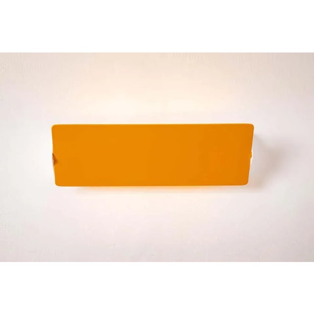 Not Yet Made - Made To Order Large Charlotte Perriand 'Applique à Volet Pivotant Double' Wall Light in Yellow For Sale - Image 5 of 12