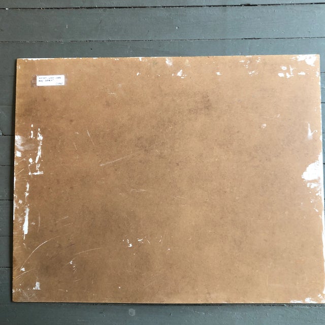 1990s Original Contemporary Impressionist Beach Scene Painting “West Cape May Beach” For Sale - Image 5 of 6