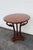 Carved Swan Round Solid Mahogany Side End Table 6173 For Sale - Image 12 of 12
