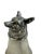 English Vintage Silverplate Foxhead Stirrup Cup For Sale - Image 3 of 12