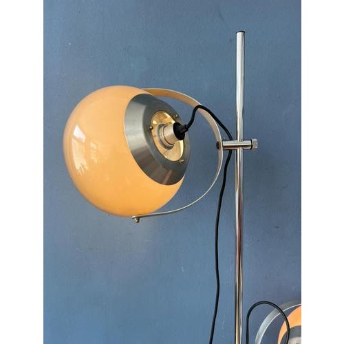 Gold Vintage Hala Space Age Mushroom Floor Lamp For Sale - Image 8 of 13