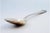 Silver Rice and Serving Spoon with Strips and Shell on the Handle For Sale - Image 6 of 11
