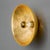 Glass Effect Wall Light With Gold Leaf For Sale - Image 6 of 7